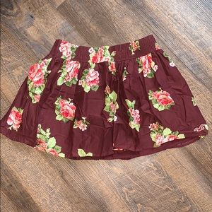 Hollister Floral Skirt